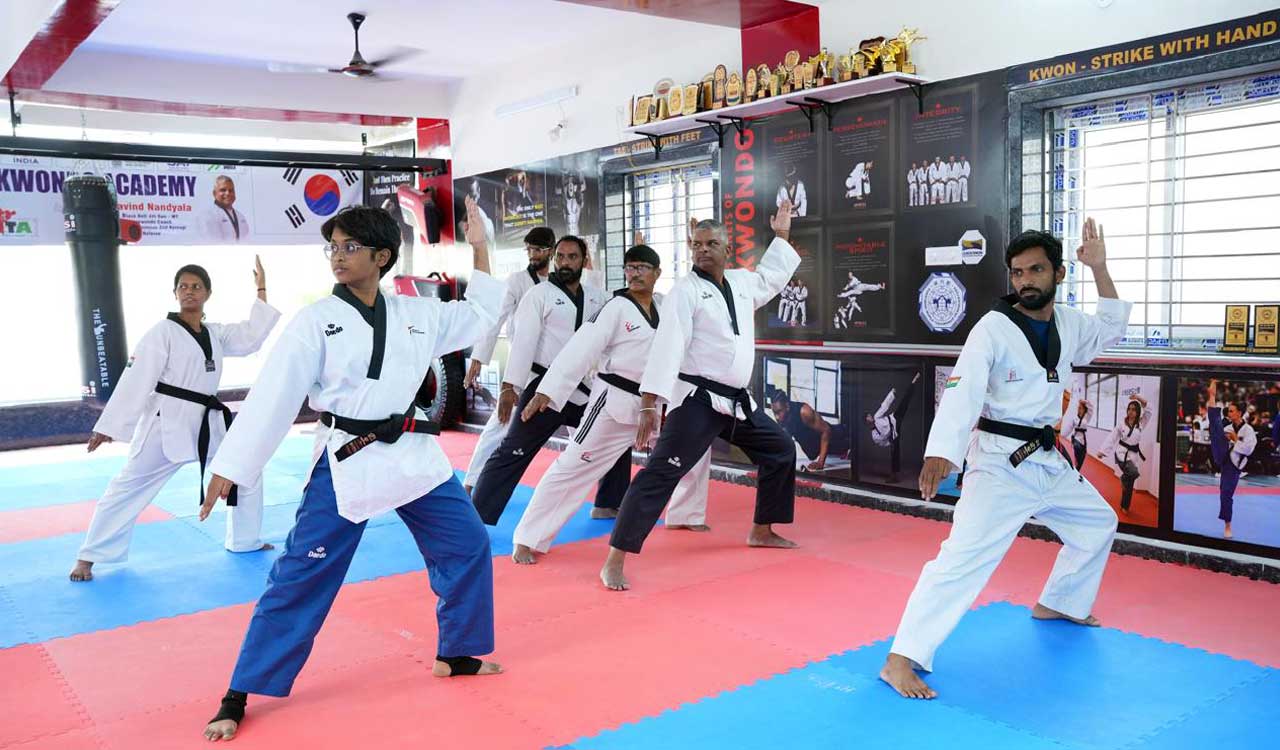 Power House Taekwondo Academy conducts colour belt grading test