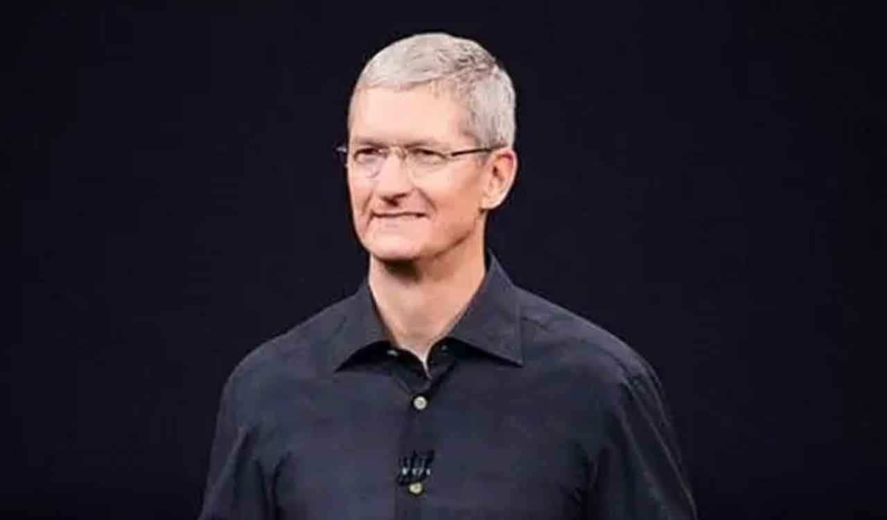 Happy Holi, says Apple CEO Tim Cook with colourful picture-Telangana Today