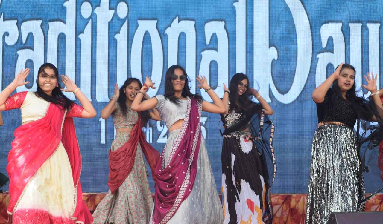 Traditional Day at Marri Laxman Reddy Institute of Technology in Hyderabad