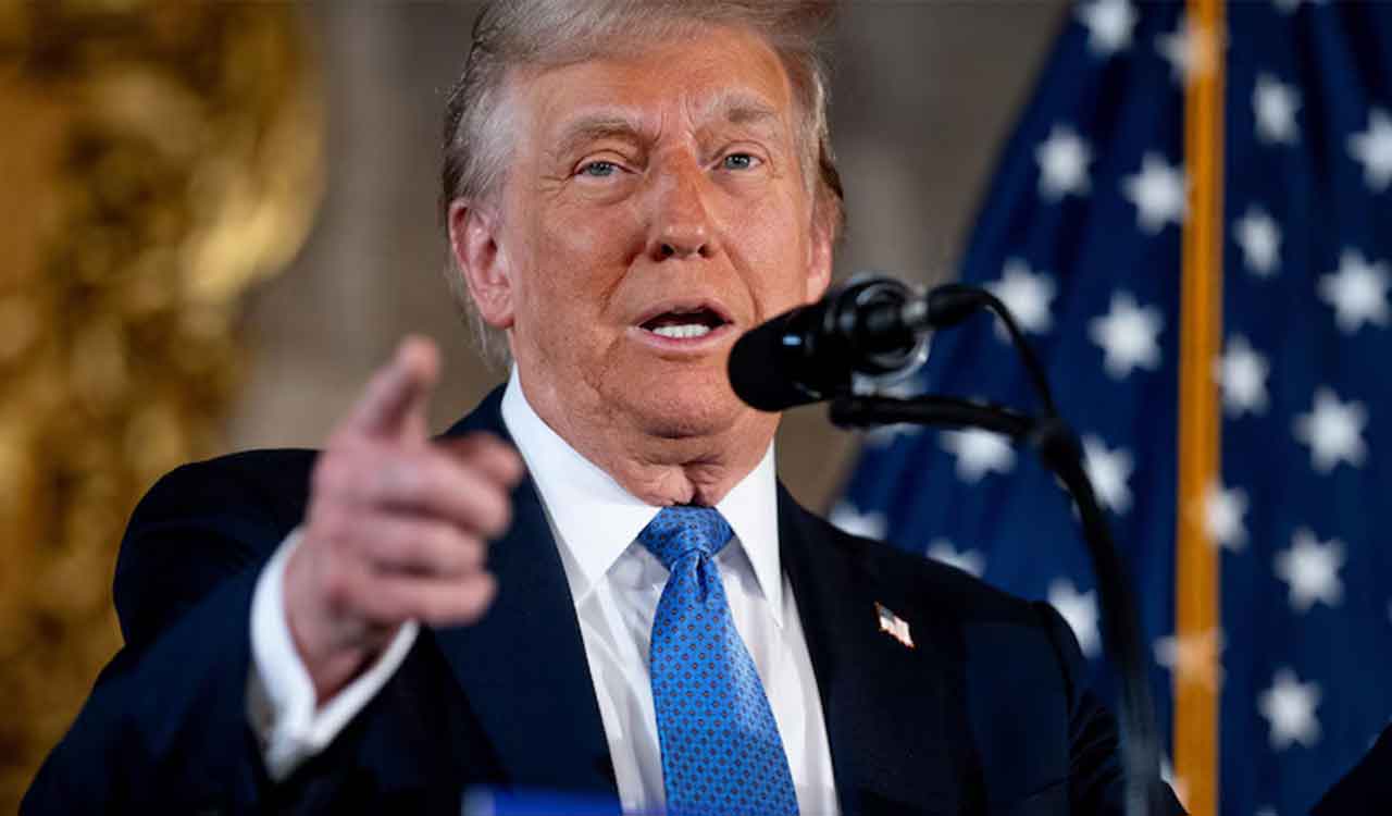 25% rates for Mexican, Canadian imports, will start today on February 4: Donald Trump-Telangana