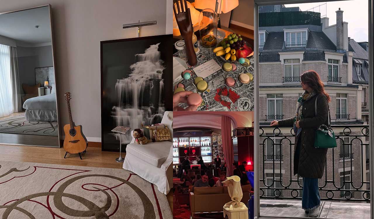 Twinkle Khanna Paris Trip