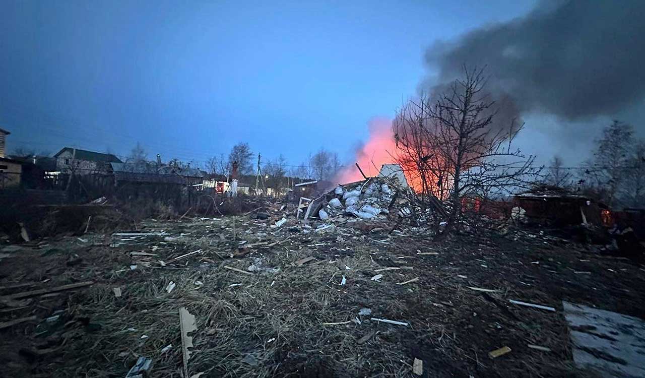 Russian defences shoot down 337 Ukrainian drones over 10 regions