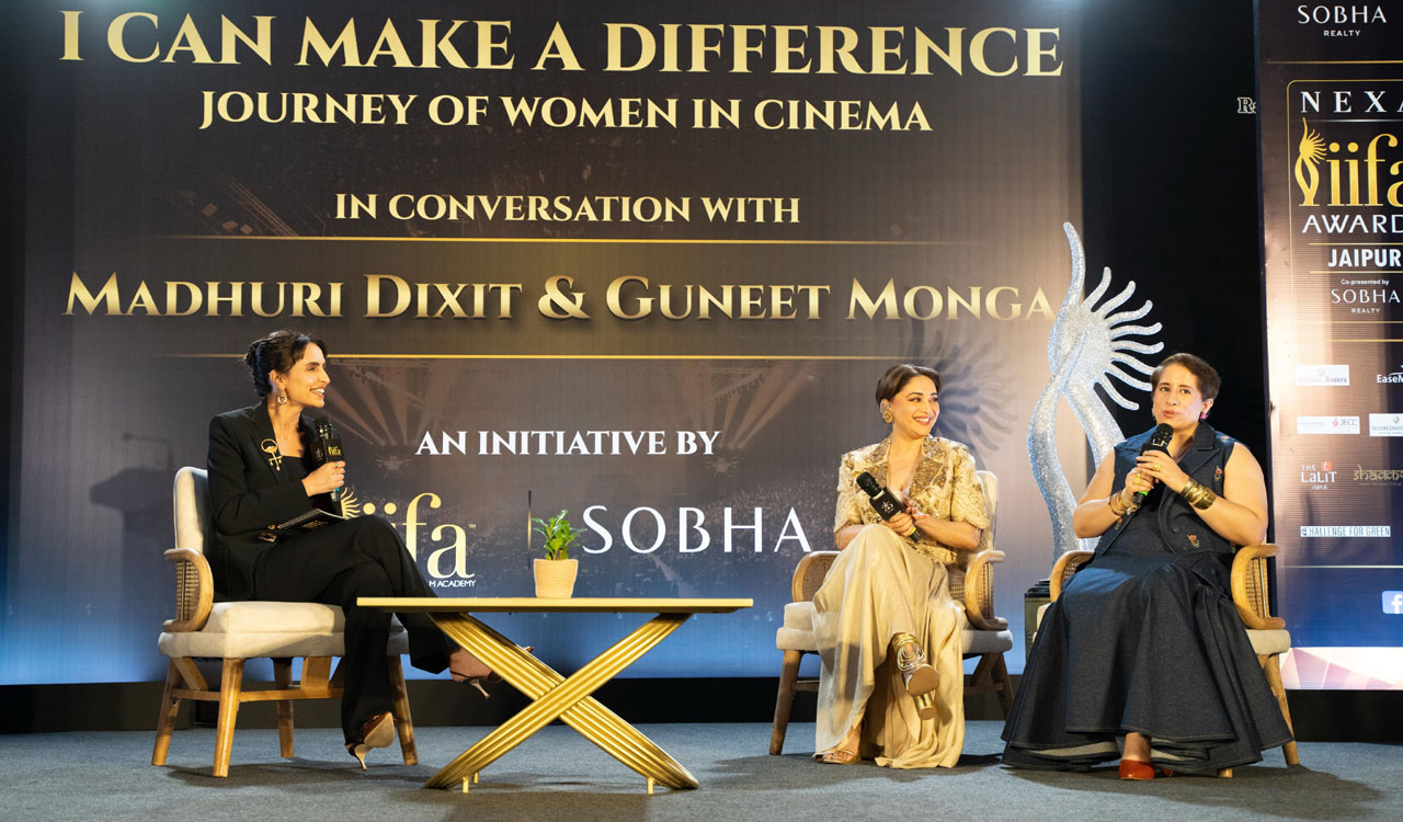 IIFA’s Silver Jubilee celebrations: Features conversation with Madhuri Dixit, Oscar-winning producer Guneet Monga