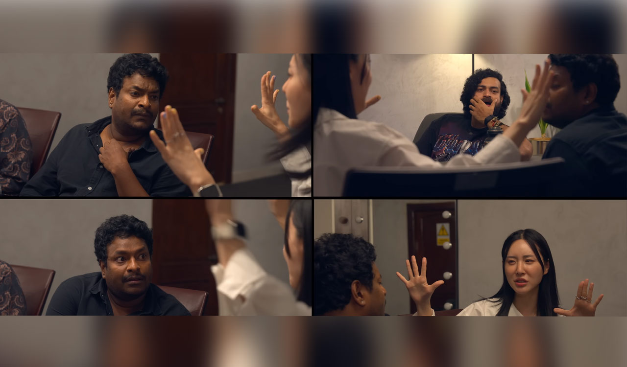 Varun Tej’s Indo-Korean horror comedy shoot begins, funny promo released