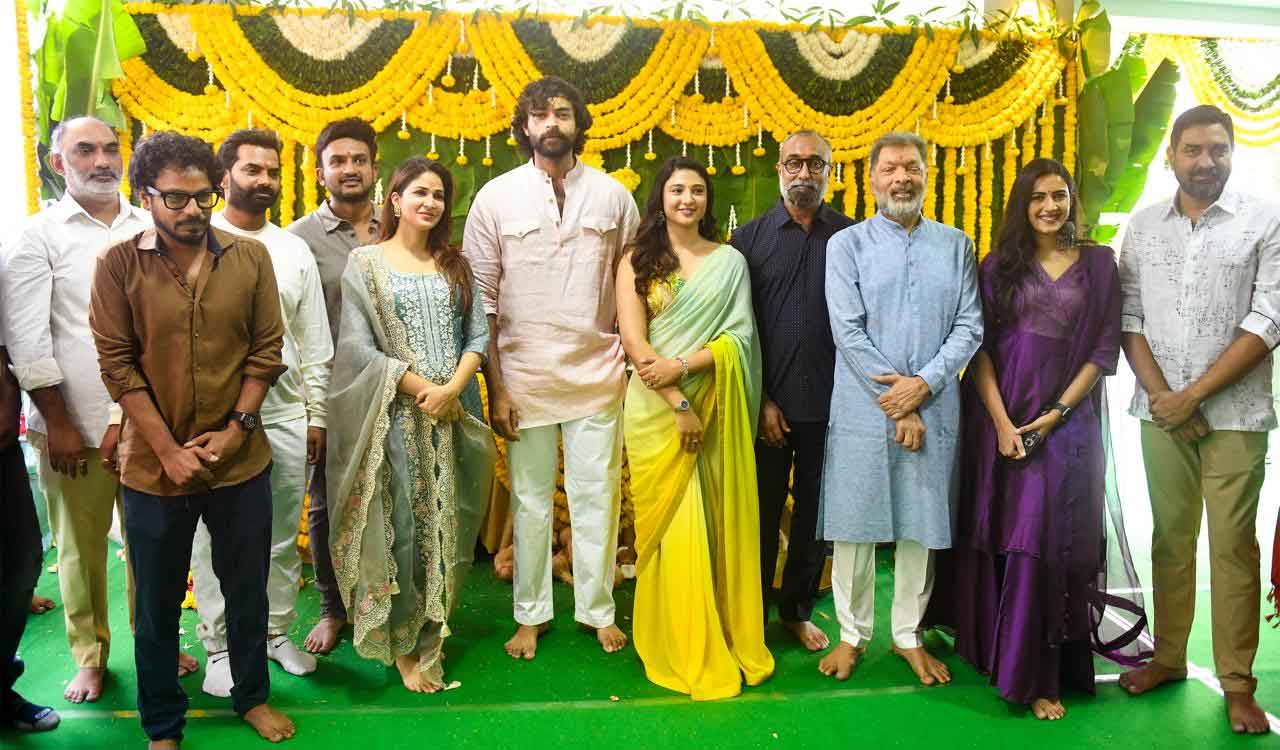 Varun Tej’s next, an Indo-Korean horror comedy kick-starts with pooja ceremony