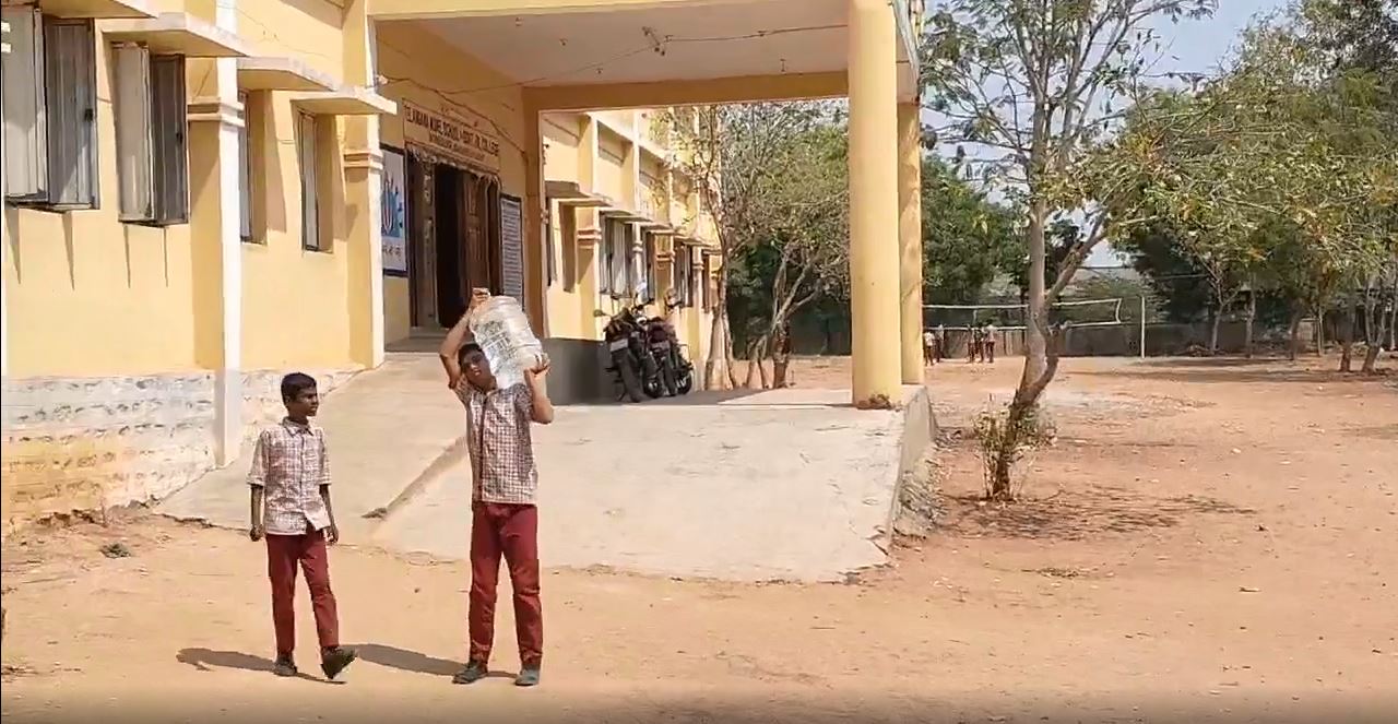 Watch: Students from this model school in Telangana forced to buy their own drinking water