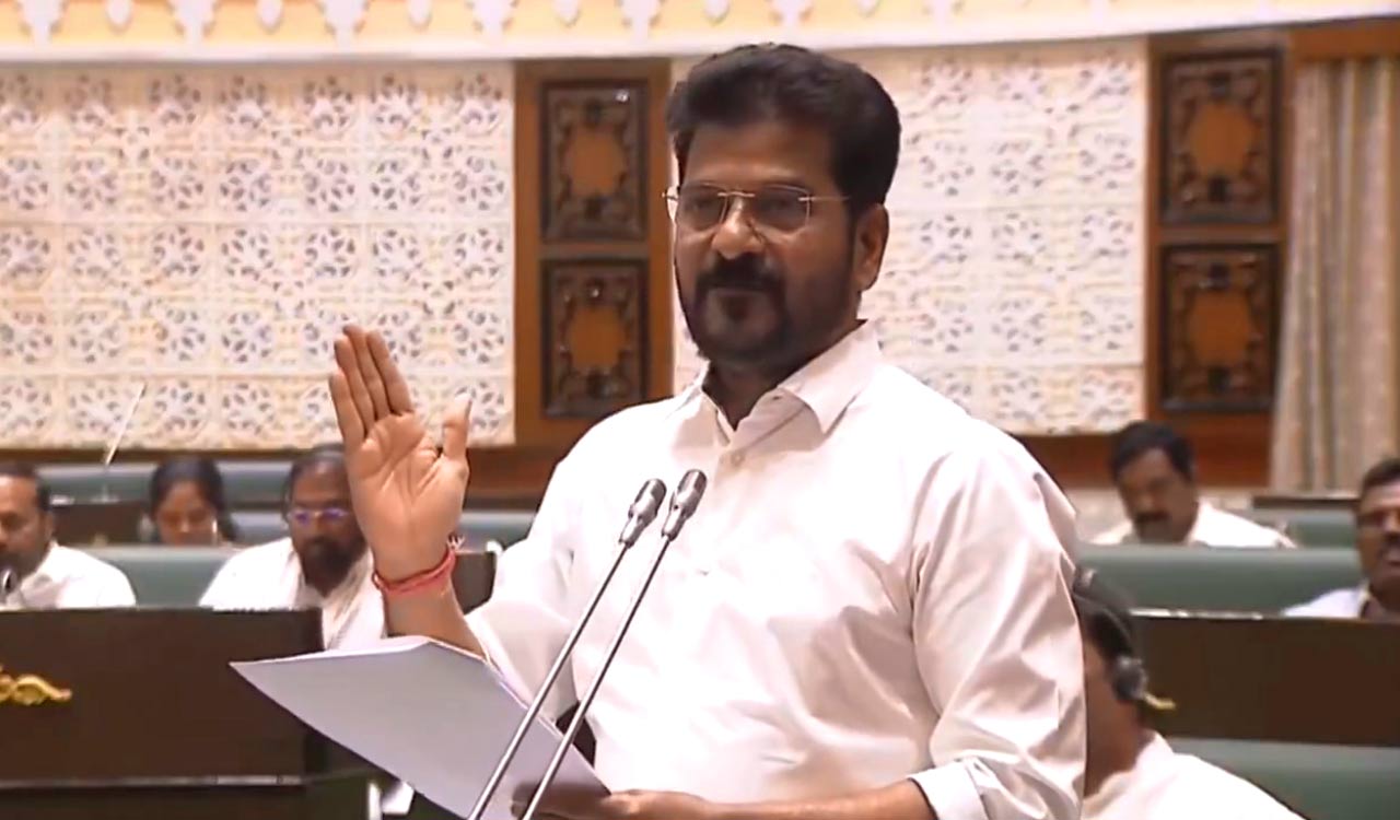 Will “strip, thrash, parade” those posting abusive content, threatens Revanth Reddy in Assembly