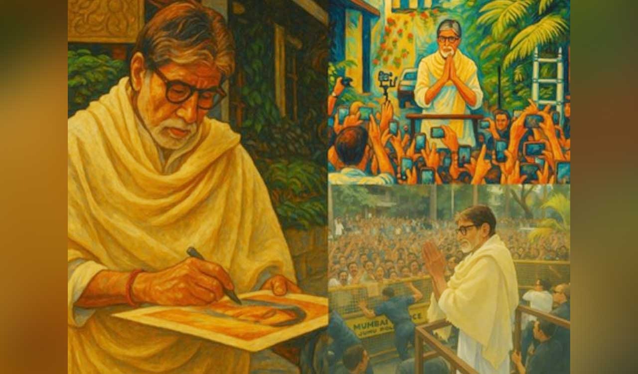 Amitabh Bachchan catches the viral Ghibli bug: Invades the world