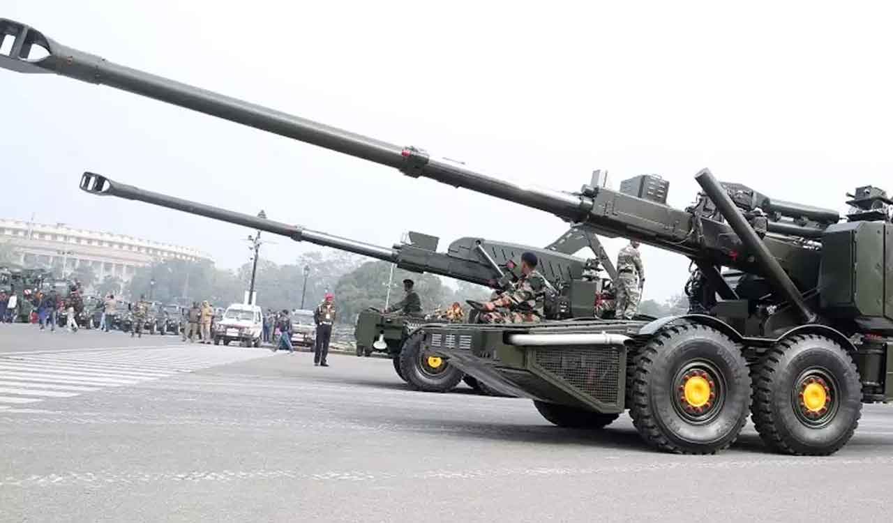 Cabinet nod for acquisition of India-made guns worth Rs 7,000 crore