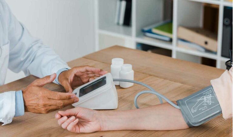 unchecked blood pressure also causes complete blindness