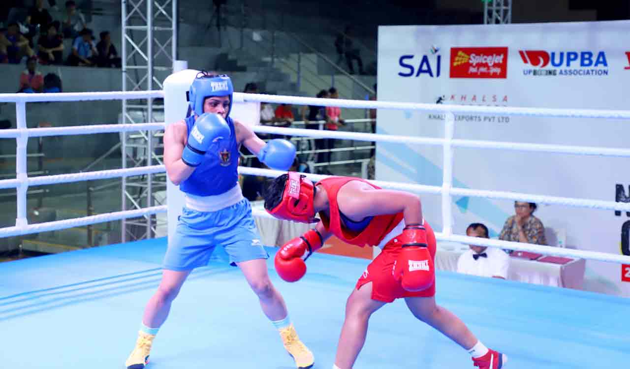 Dominant show by Simranjit and Jasmine in Elite Women’s National Boxing Championship