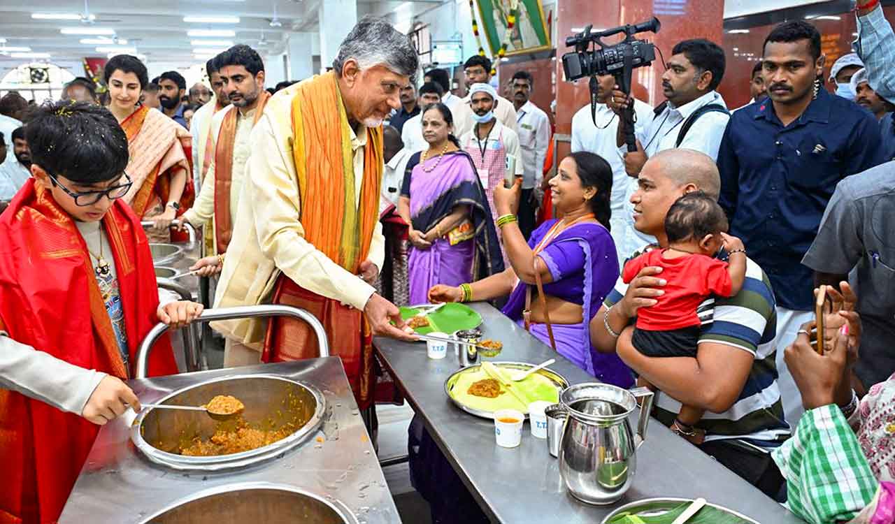 Will establish trust to collect funds for building Venkateswara temples in villages: Chandrababu Naidu