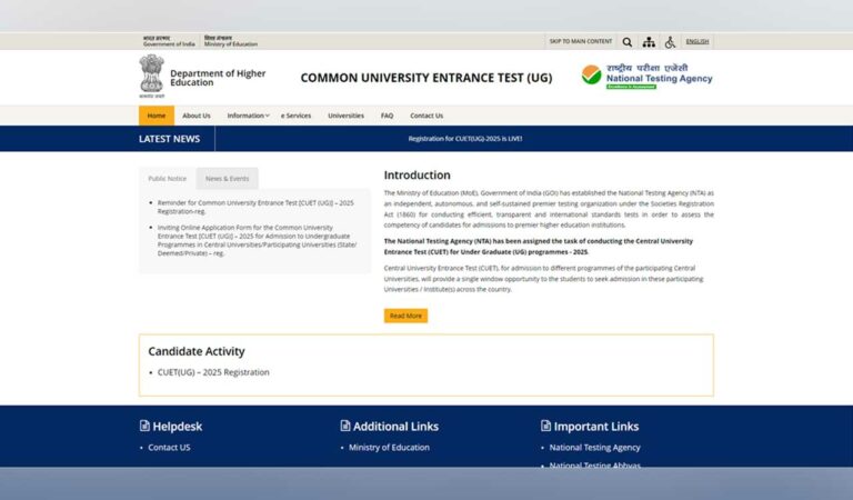 CUET UG 2025: Registration ends tonight; Payment option till Mar 23