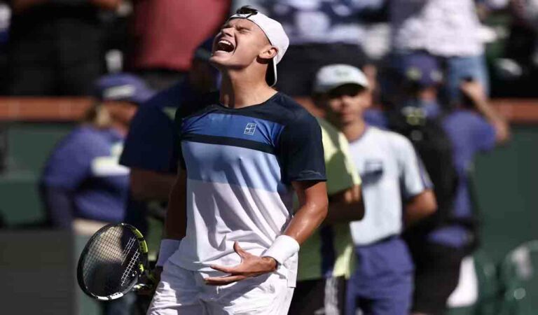 The 21-year-old Dane delivered a high-quality display to disrupt Medvedev 7-5, 6-4 and reach his first tour-level final since Brisbane in January last year.