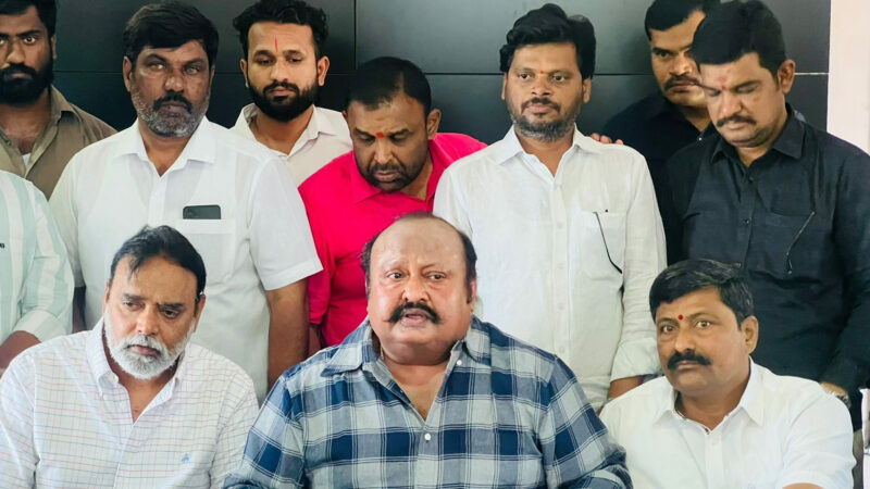 Kamalakar demands to fulfill drinking water needs of Karimnagar town