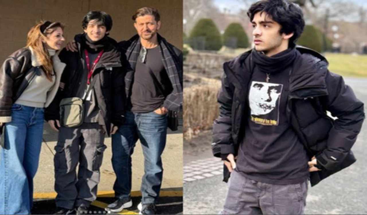 Sussanne Khan shares heartwarming pic with ex-husband Hrithik Roshan to wish son Hrehaan on his birthday