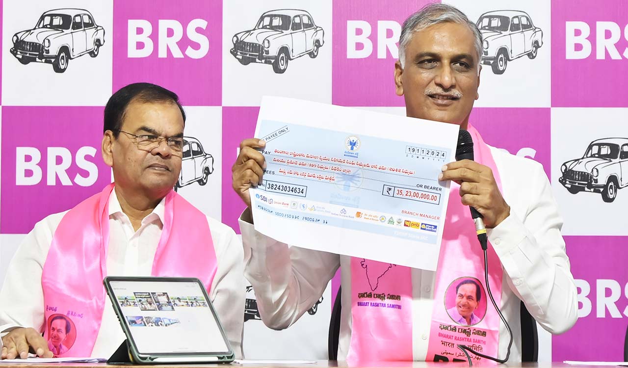 Harish Rao demands white paper on interest-free loans to women