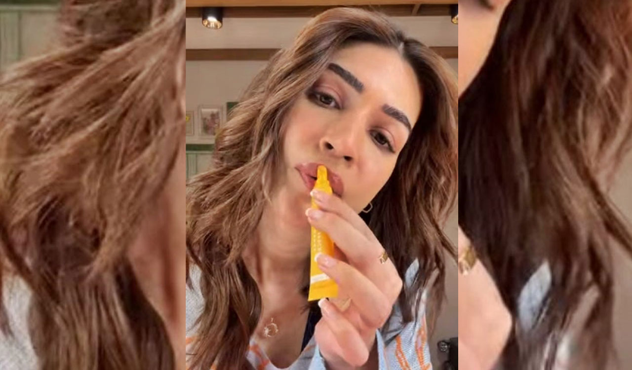 Kriti Sanon satisfies her mango craving with a quirky quick fix