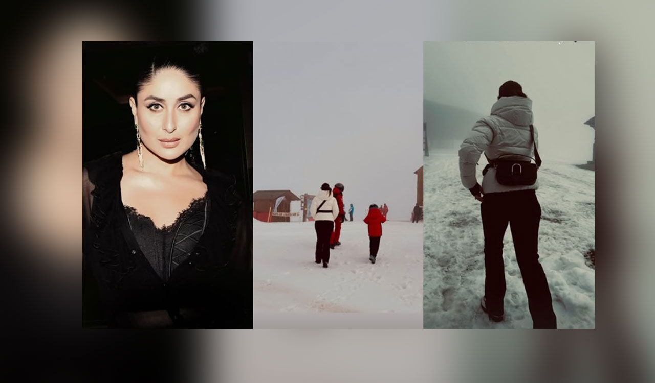 Kareena Kapoor shares glimpses from her snowy vacation
