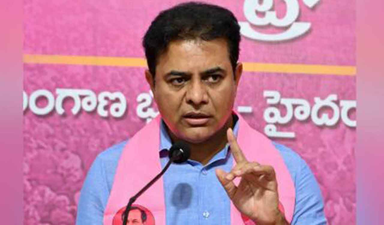 KT Rama Rao questions Congress over hypocrisy on Formula-E race, Miss World pageant