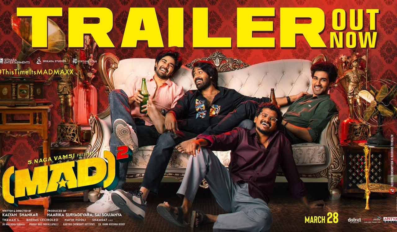 Naga Chaitanya launches ‘MAD Square’ trailer