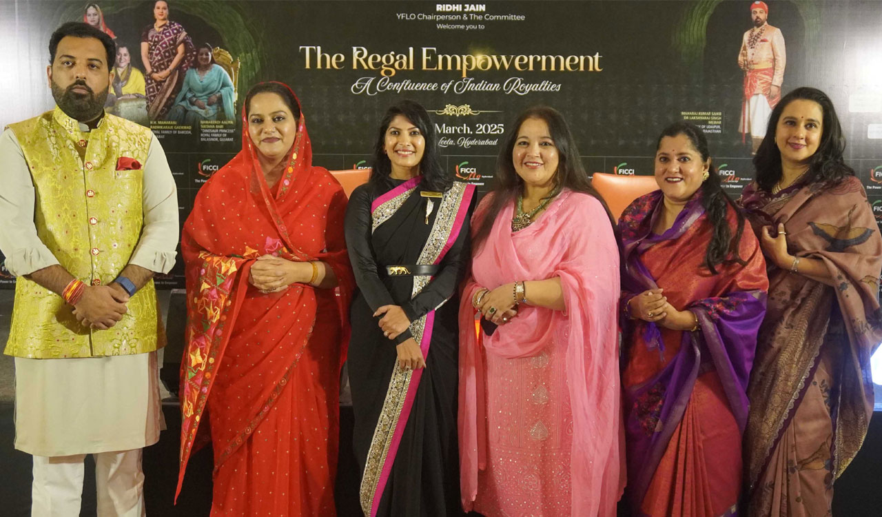 Four Princesses and a Maharaja particiapte in YFLO event in Hyderabad