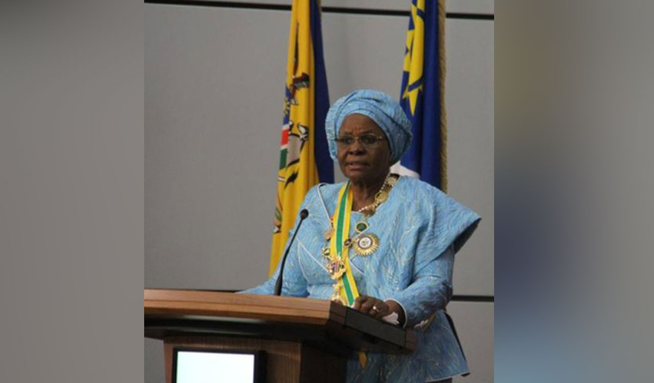 Netumbo Nandi-Ndaitwah sworn in as Namibia’s first female president
