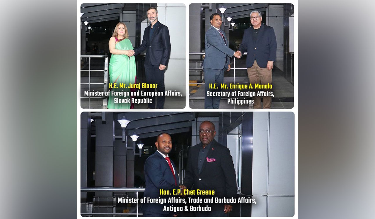 Raisina Dialogue 2025: Foreign Ministers of Slovakia, Philippines, and Antigua & Barbuda arrive in Delhi
