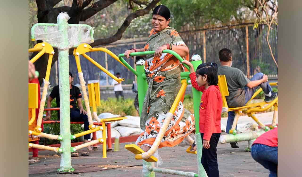 Open air gyms a big hit in Hyderabad’s parks and colonies