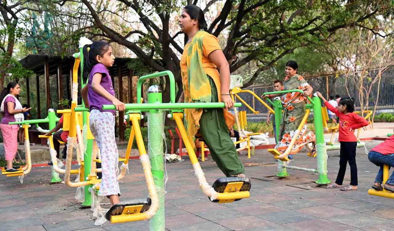 Open air gyms a big hit in Hyderabad’s parks and colonies