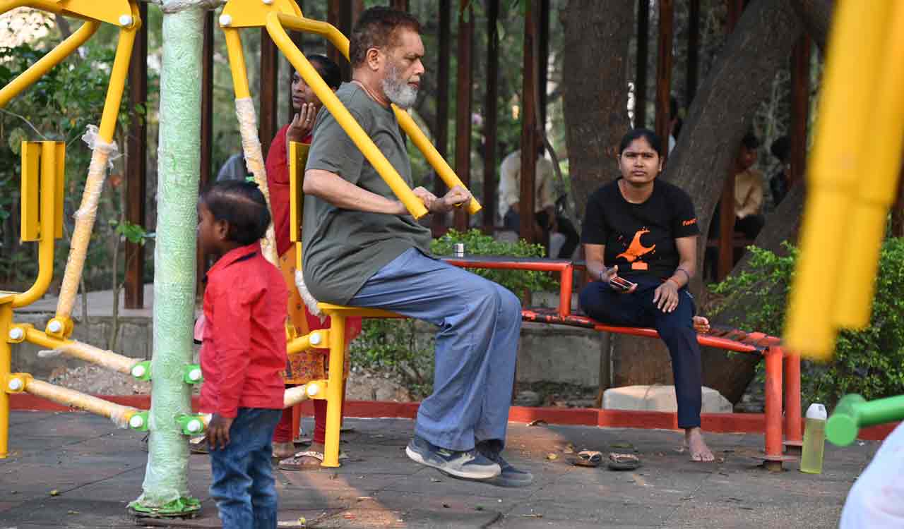 Open air gyms a big hit in Hyderabad’s parks and colonies