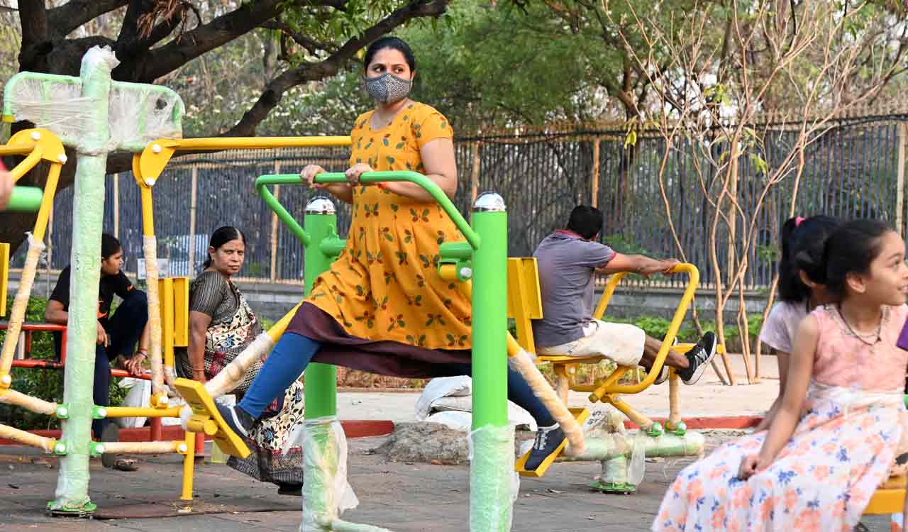 Open air gyms a big hit in Hyderabad’s parks and colonies
