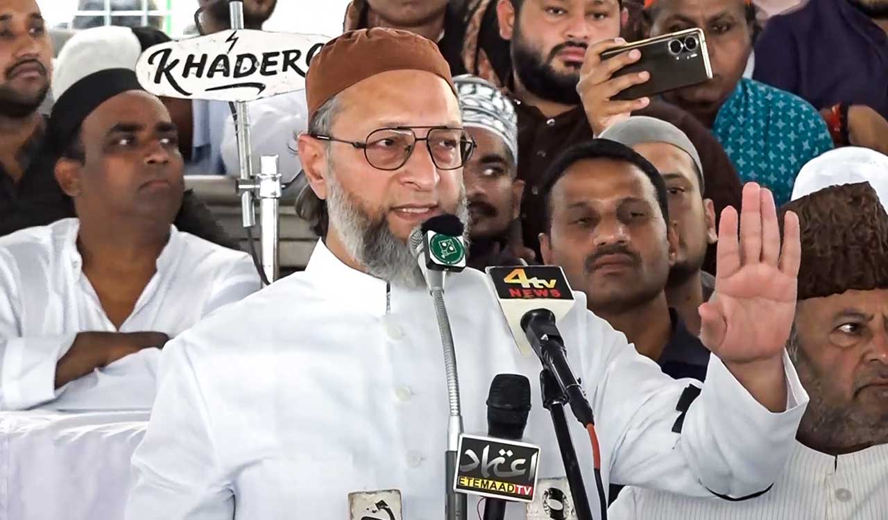 Waqf Bill: Muslims will not forgive Chandrababu Naidu and Nitish Kumar, says Asaduddin Owaisi