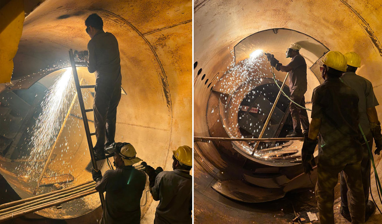 Railways deploy plasma cutters in SLBC tunnel rescue mission