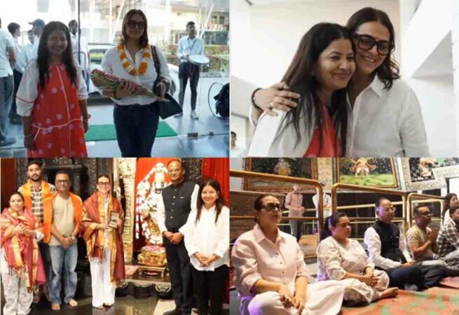 shilpa shirodkar seeks blessings positivity as she starts working on jatadhara