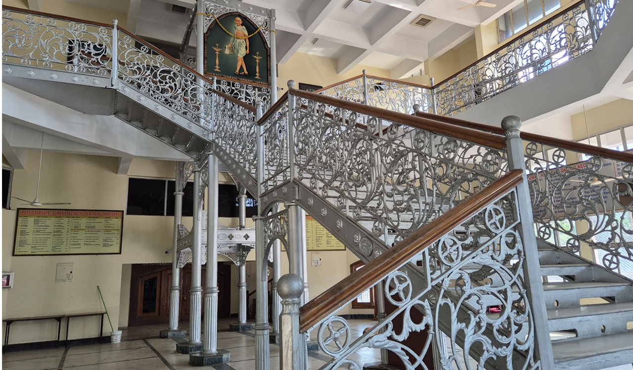 ‘108’ year-old staircase remains testament to modern developments at Gandhi Hospital