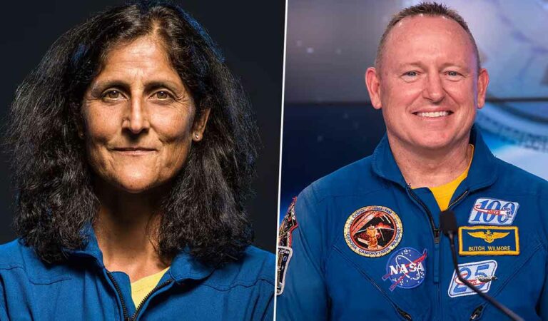 Sunita William and Butch Wilmore