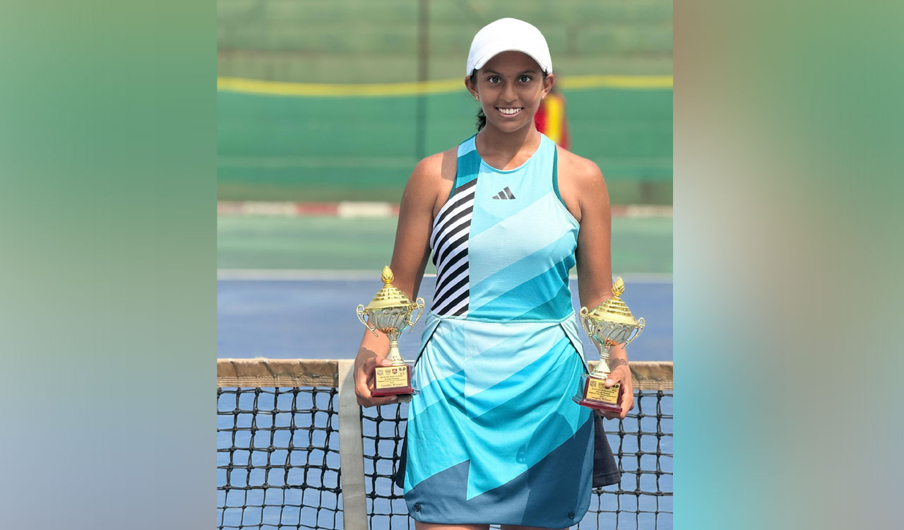 Telangana’s Sreemanya Reddy wins AITA Women’s tennis singles tournament