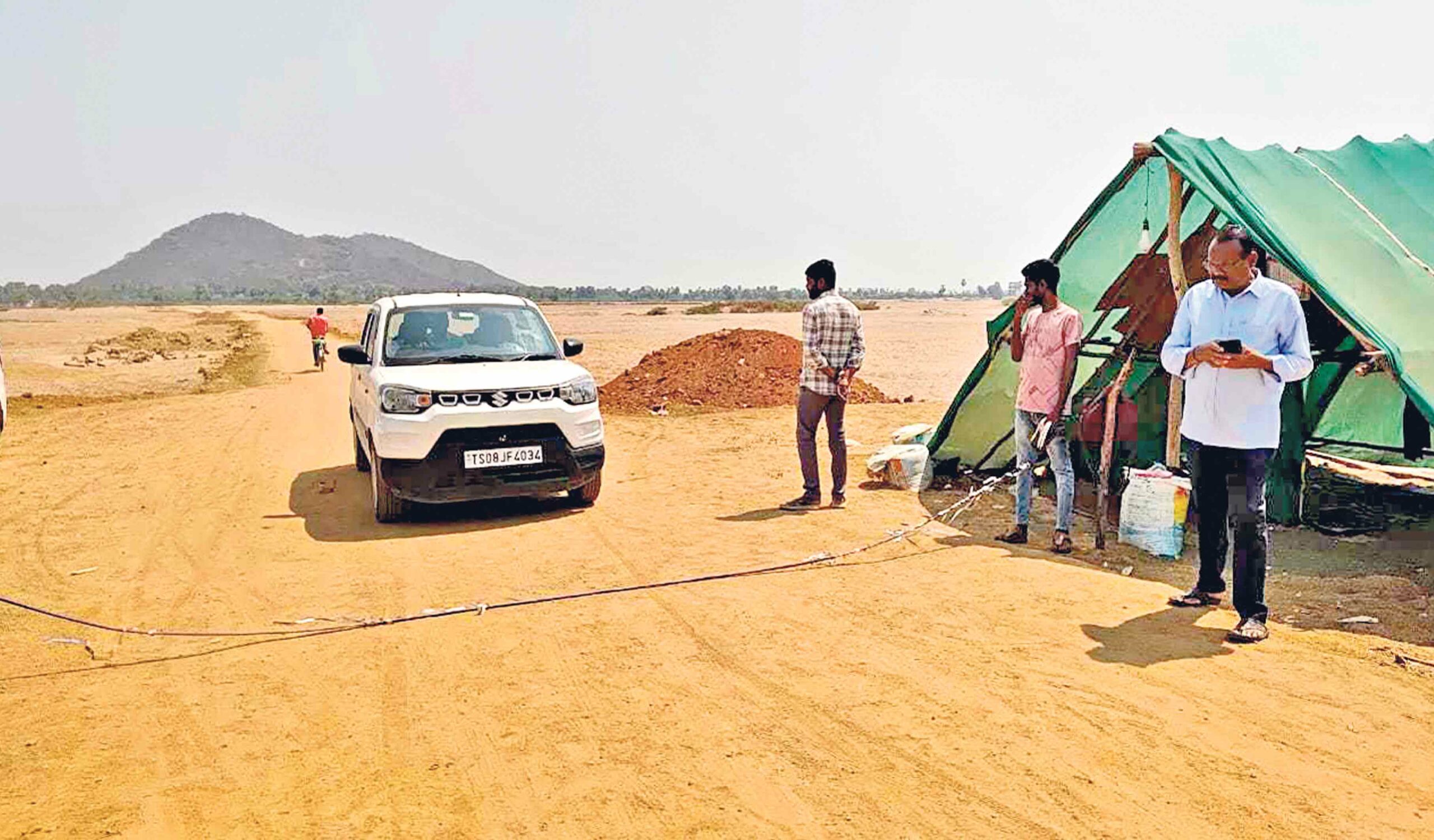 Congress leader running illegal toll gate in Telangana’s Peddapalli