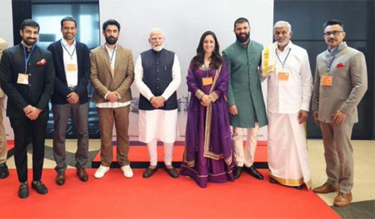 The conclave brought together influential figures from different fields, providing a platform for discussions on India’s growth, cinema and leadership.