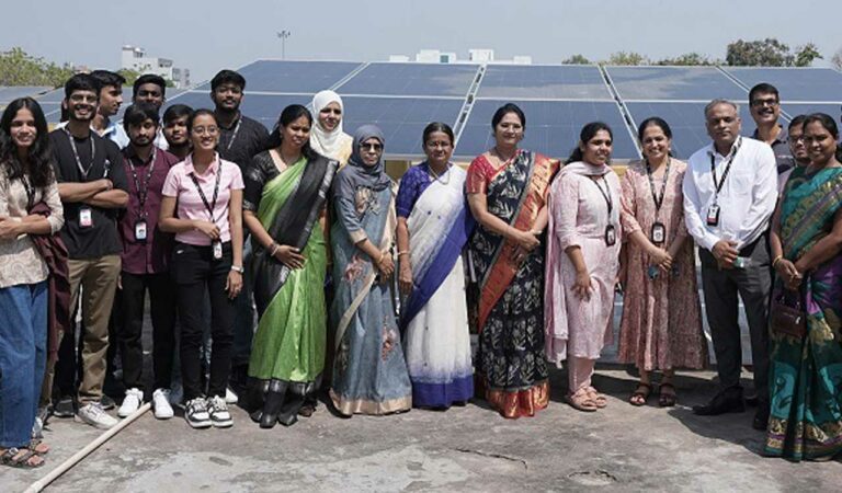 Veeranari Chakali Ilamma Women's University installs 25 KW Solar Power system on its campus