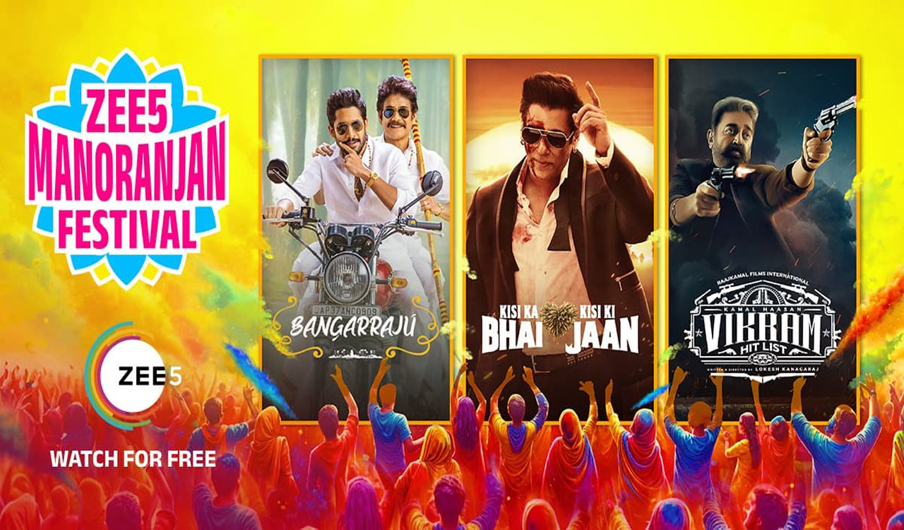 ZEE5 Manoranjan Festival returns with a month of free blockbusters
