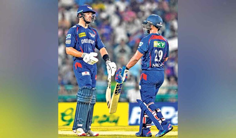 Pooran, Markram shine as LSG chases down Gujarat's target of 181 in 19.3 overs