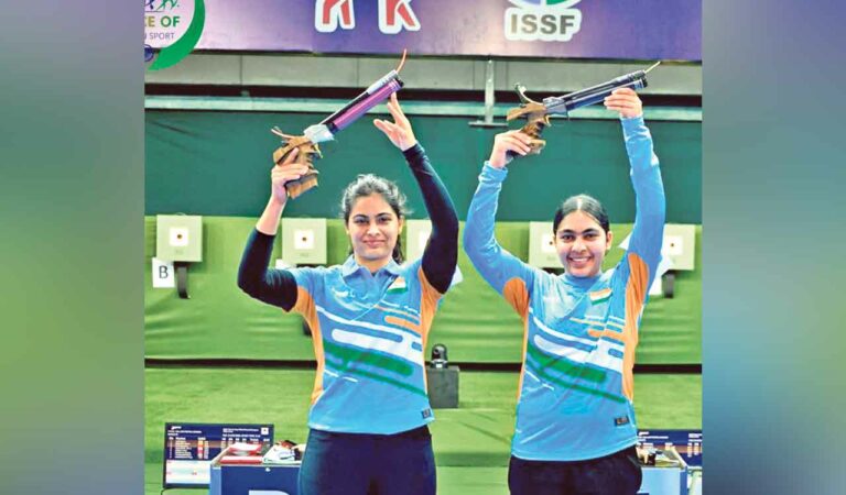 Suruchi wins gold, Manu Bhaker settles for silver in ISSF World Cup