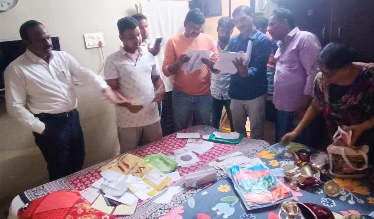 ACB raids Kaleshwaram Engineer-in-Chief’s relative’s house in Telangana’s Kothagudem