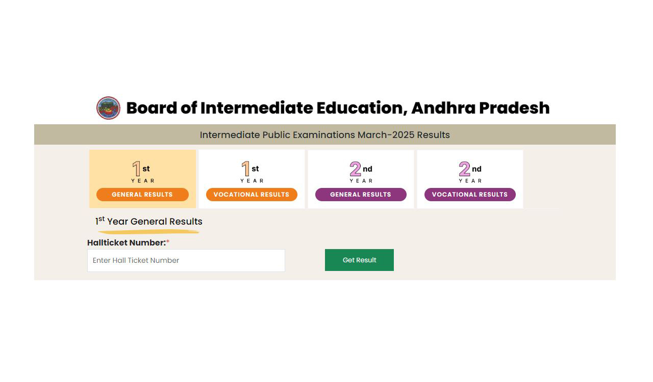 Andhra Pradesh Inter Results 2025 released, here’s how to download your scorecard