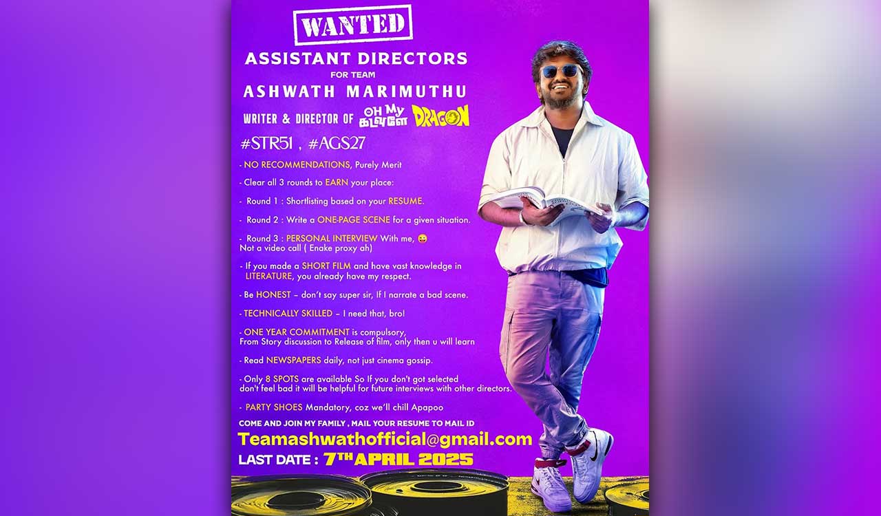 My production and I have ensured we pay the best for assistant directors: Dragon director Ashwath Marimuthu