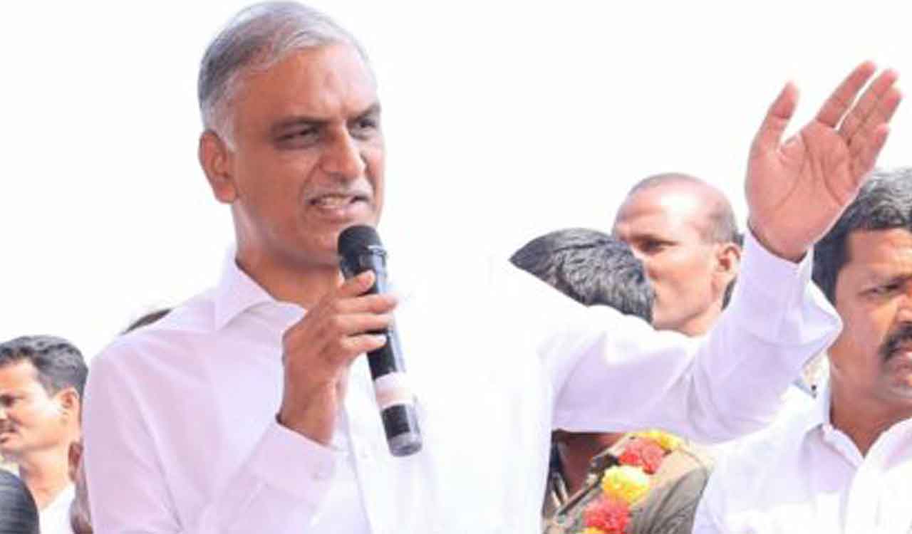 Harish Rao slams Revanth Reddy for misusing public platforms for petty politics