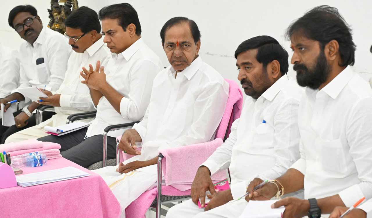 BRS leaders hold preparatory meeting ahead of party’s silver jubilee celebrations