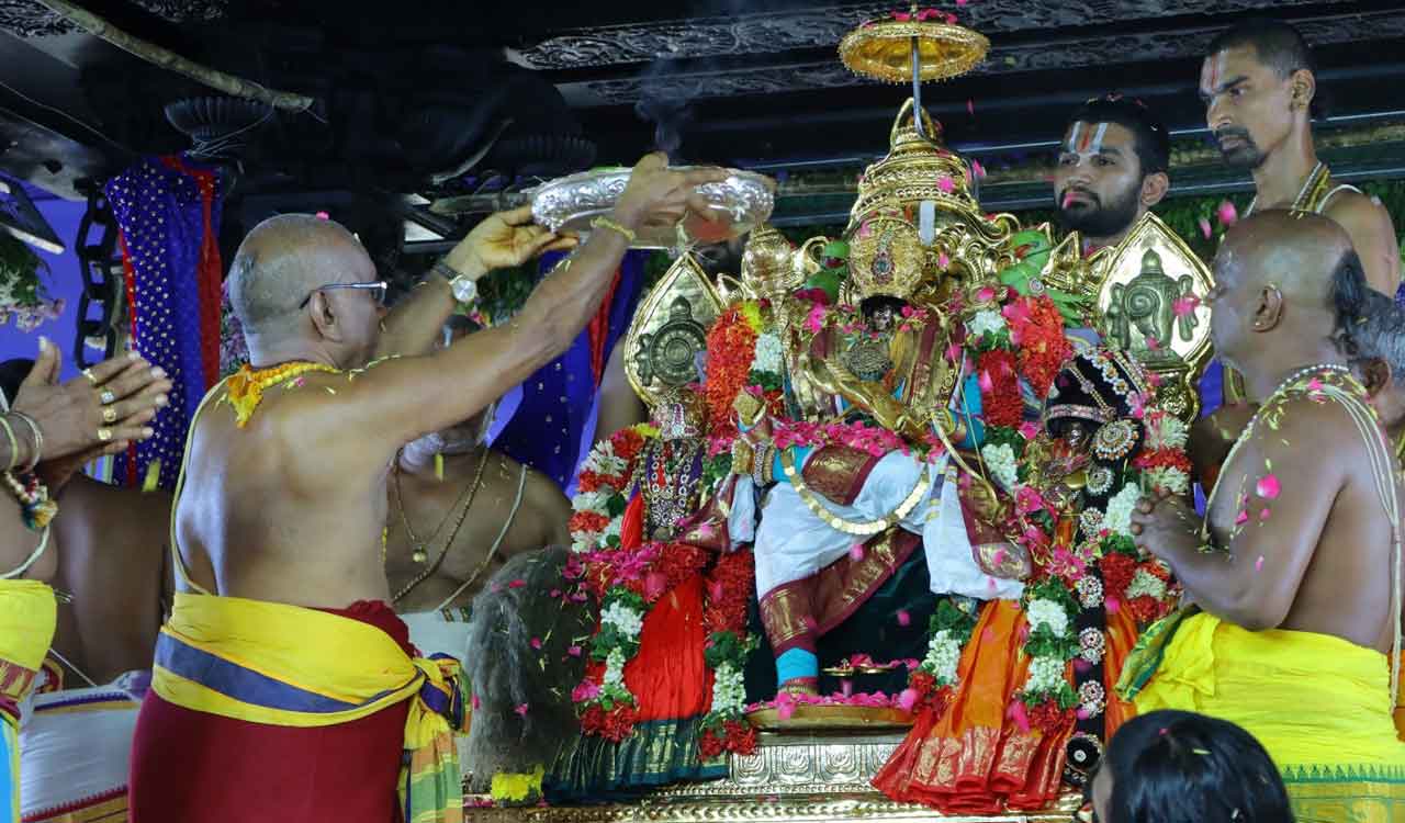Spectacular celebration of Lord Rama’s Pattabhishekam at Bhadradri